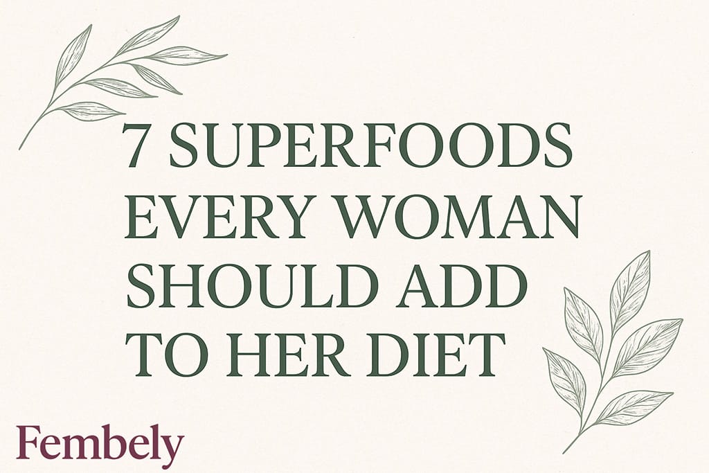 7 Superfoods Every Woman Should Add to Her Diet