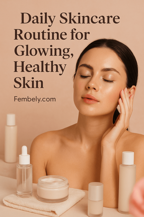 Daily Skincare Routine for Glowing, Healthy Skin