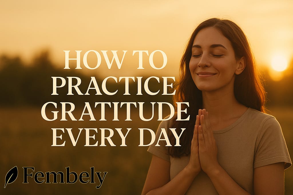How to Practice Gratitude Every Day