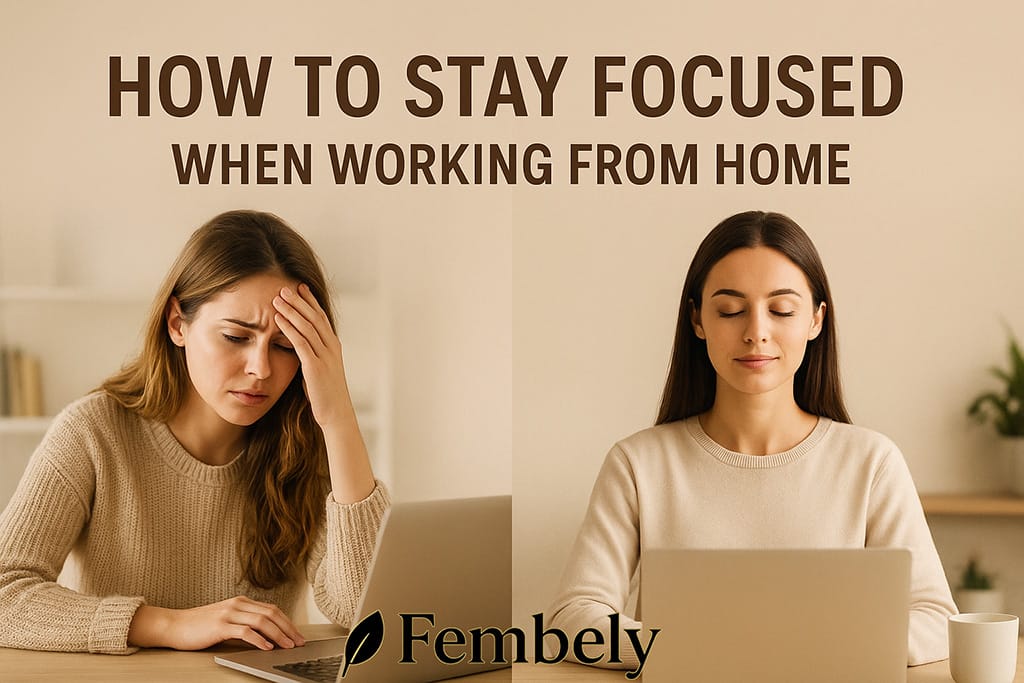 How to Stay Focused When Working from Home