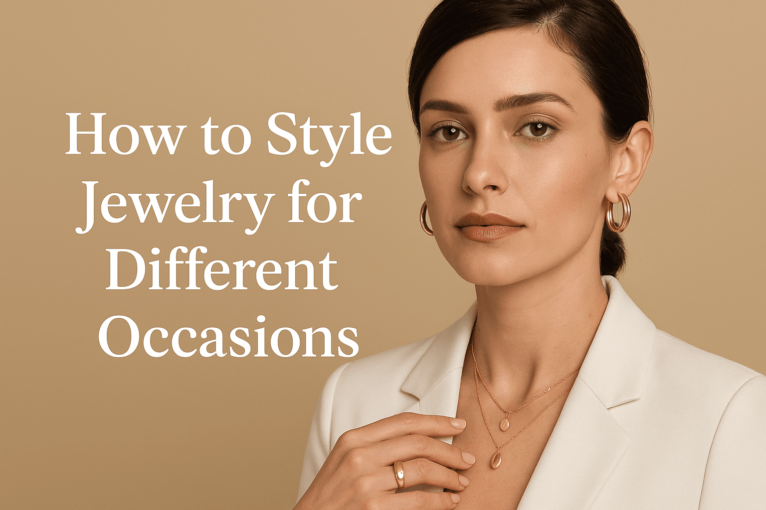 How to Style Jewelry for Different Occasions