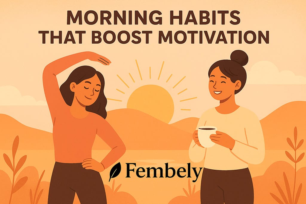 Morning Habits That Boost Motivation for women
