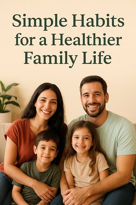 Simple Habits for a Healthier Family Life