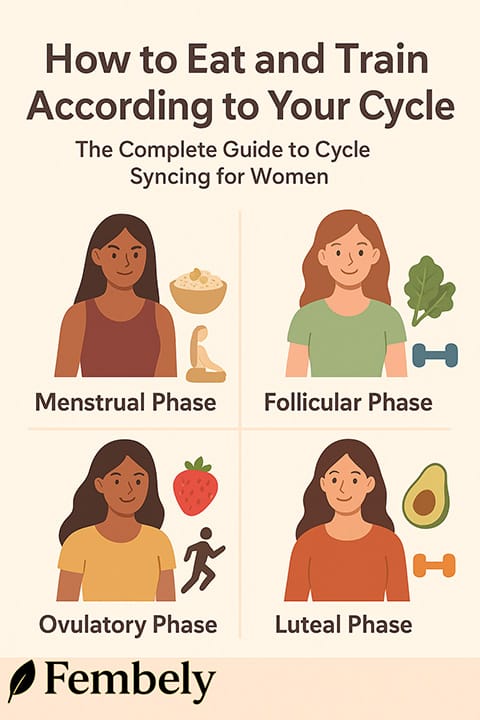How to Eat and Train According to Your Cycle: The Complete Guide to Cycle Syncing for Women
