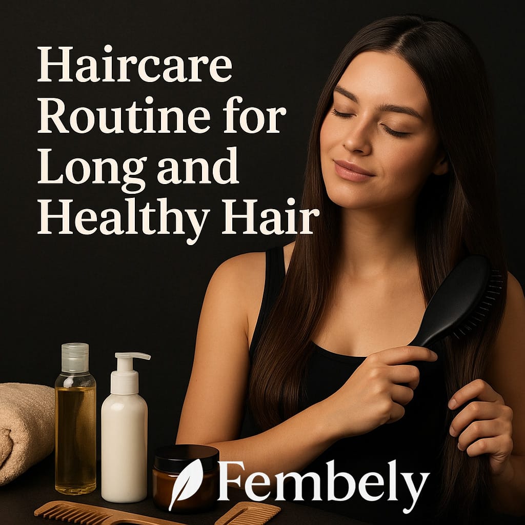 Haircare Routine for Long and Healthy Hair