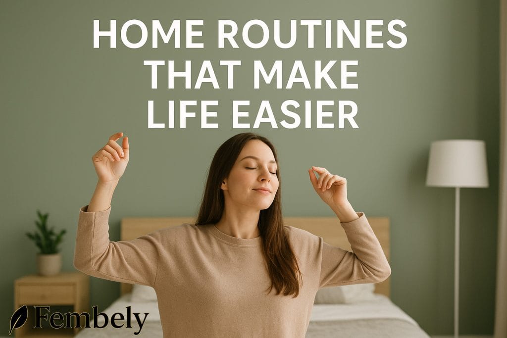 Home Routines That Make Life Easier