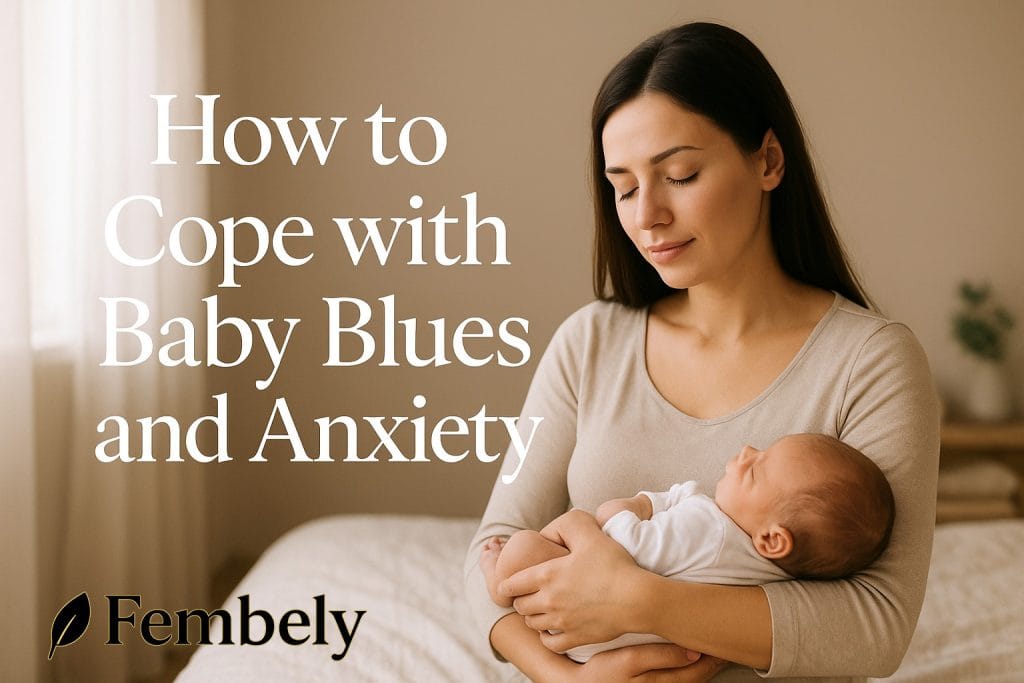 How to Cope with Baby Blues and Anxiety?