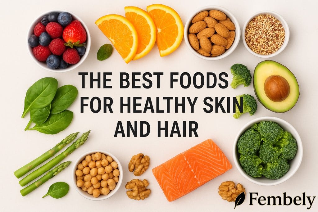 The Best Foods for Healthy Skin and Hair