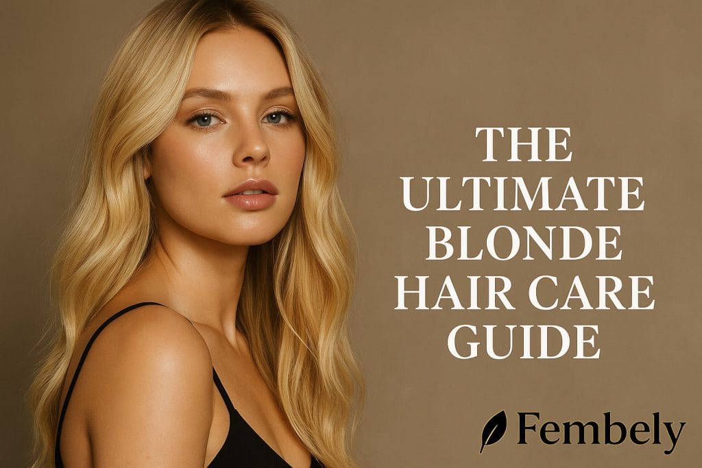The Ultimate Blonde Hair Care Guide for woman