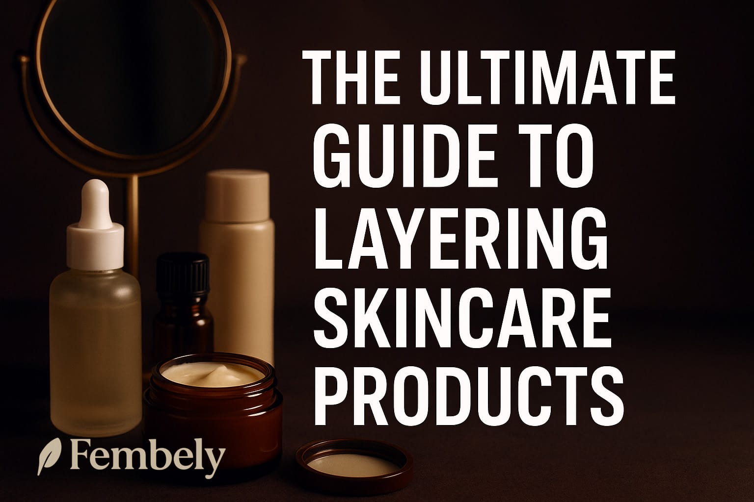 The Ultimate Guide to Layering Skincare Products
