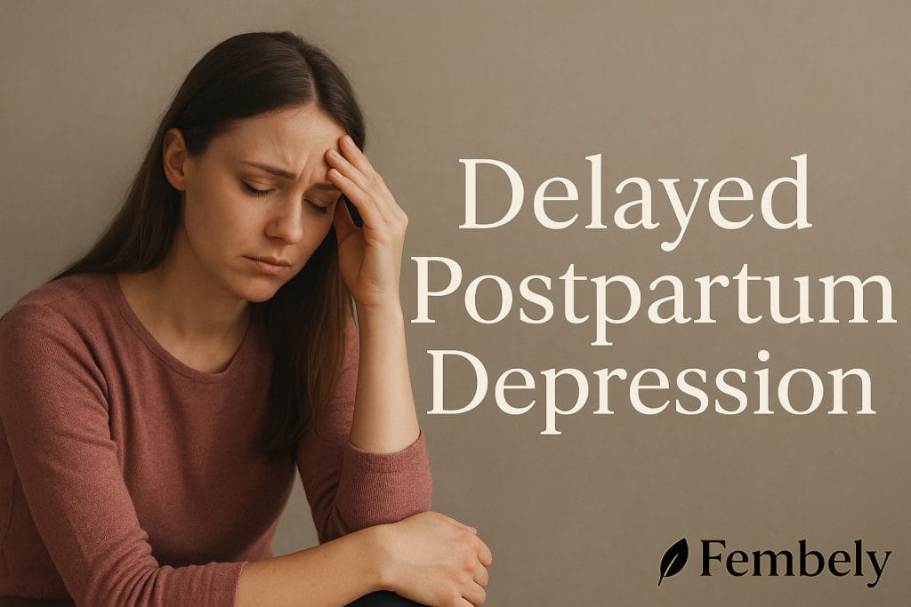 Delayed Postpartum Depression: A Deep Look at Late-Onset Symptoms 1 Delayed Postpartum Depression: A Deep Look