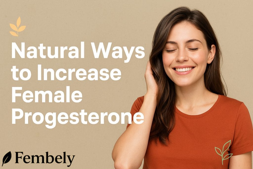 Natural Ways to Increase Female Progesterone