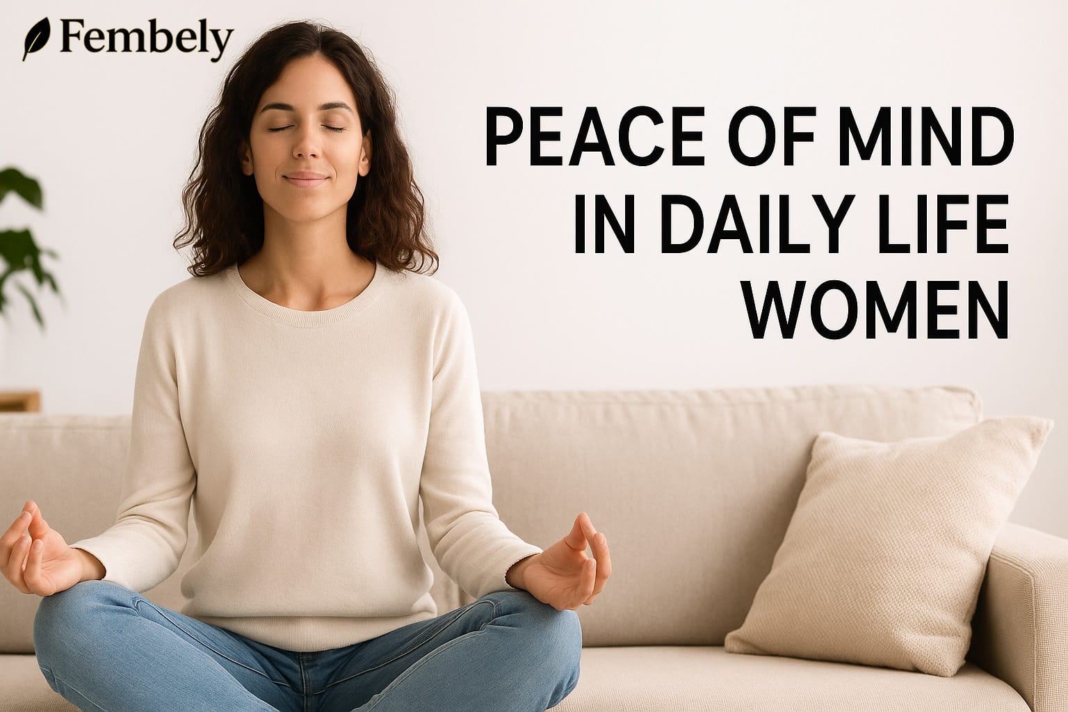 Peace of Mind in Daily Life Women