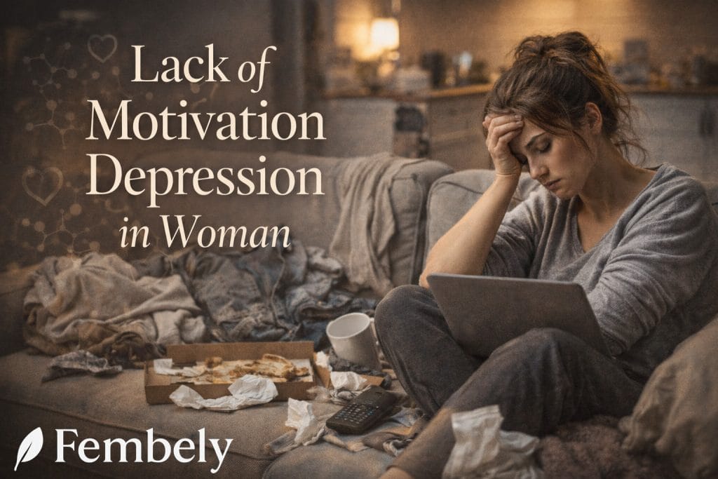 Lack of Motivation Depression in Woman
