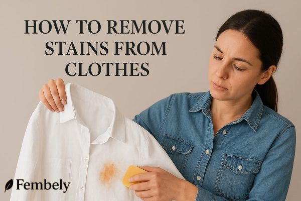 How to Remove Stains from Clothes