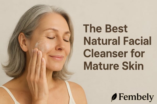 The Best Natural Facial Cleanser for Mature Skin ✨