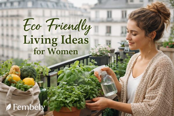 eco friendly living ideas for women